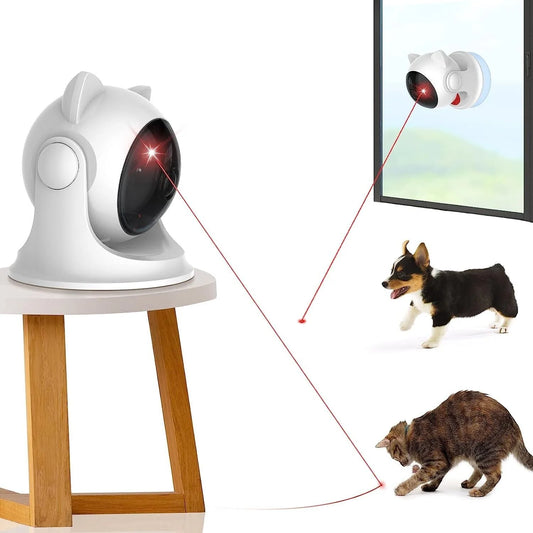 Automatic Cat Laser Toys, Interactive Laser Cat Toys for Indoor Cats/Kitty/Dogs,