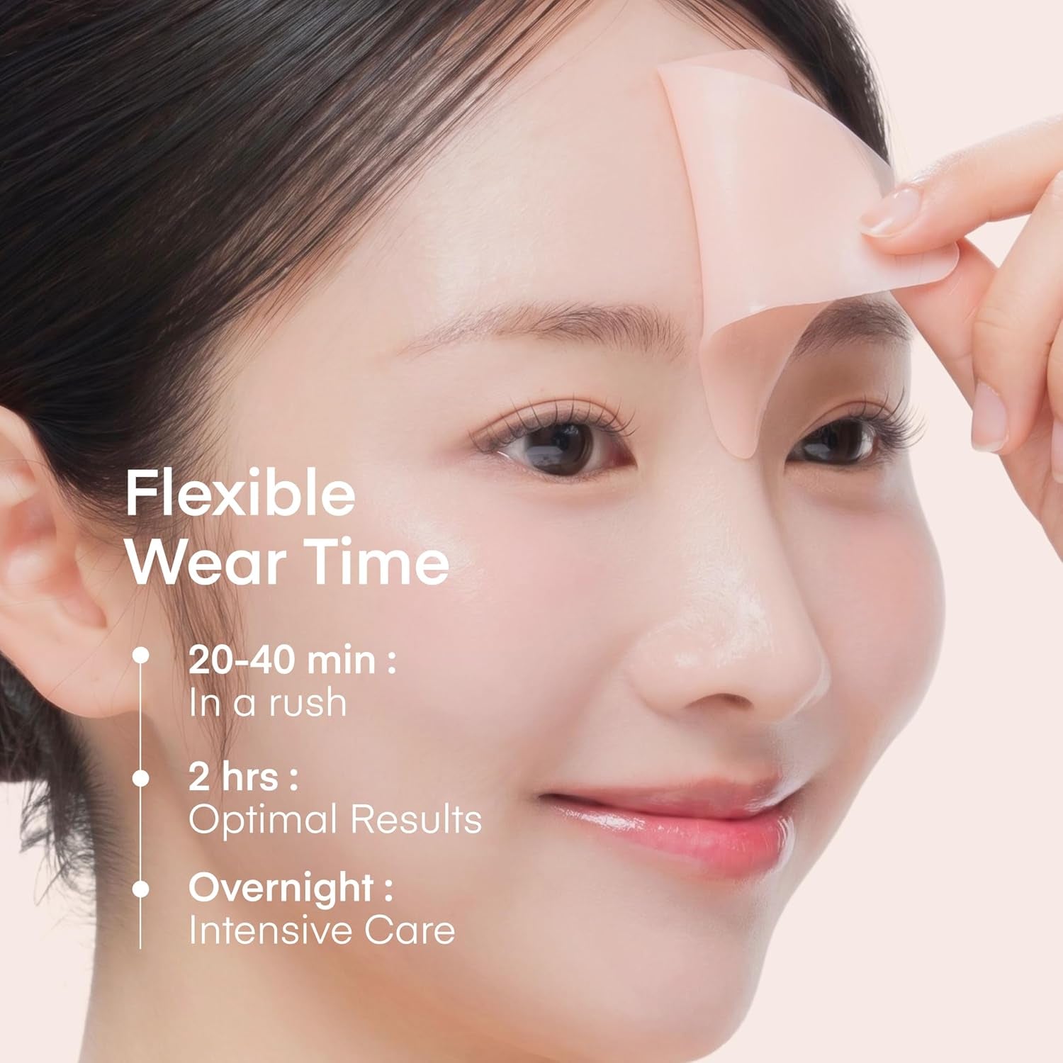 Revitalize Your Skin with Retinol PDRN Forehead Wrinkle Patches - Korean Hydrogel Mask for a Youthful Glow, 7 Sheets