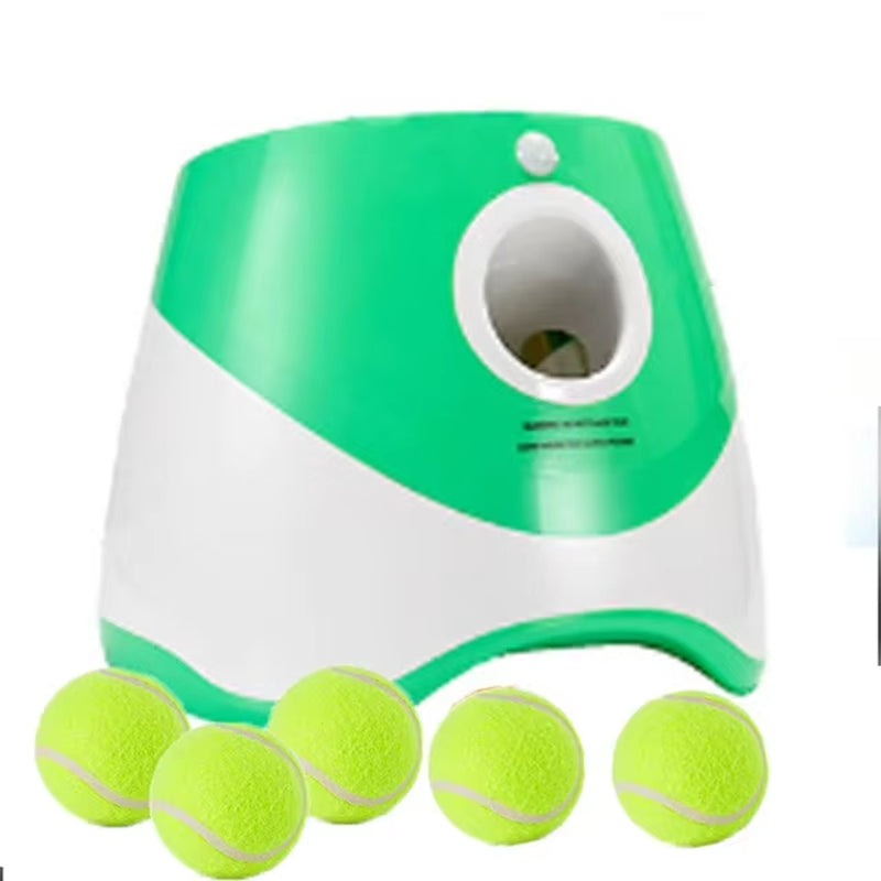 Ball Launcher Toy for Dogs Pet Products Dog Toys Keep Healthy Automatic Throw Pet 3 Distances Settings for Indoor Outdoor Play